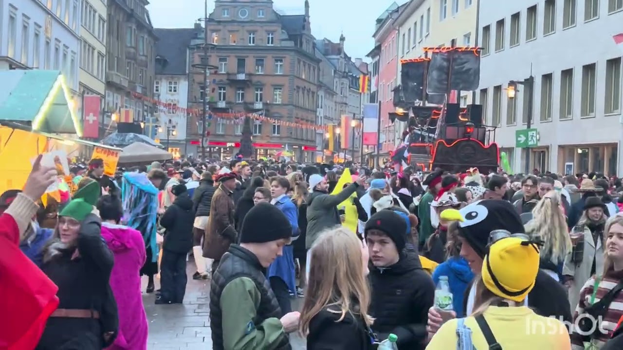Eine schöne Fest in Konstanz شور مستی مردم در بزرگ ترین جشن در المان🇩🇪