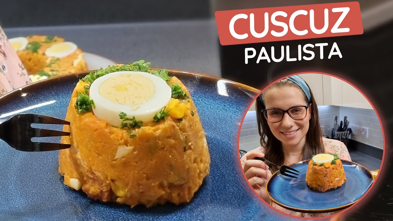 FÁCIL DE FAZER, RÁPIDO, E DELICIOSO! RECEITA DE CUSCUZ PAULISTA