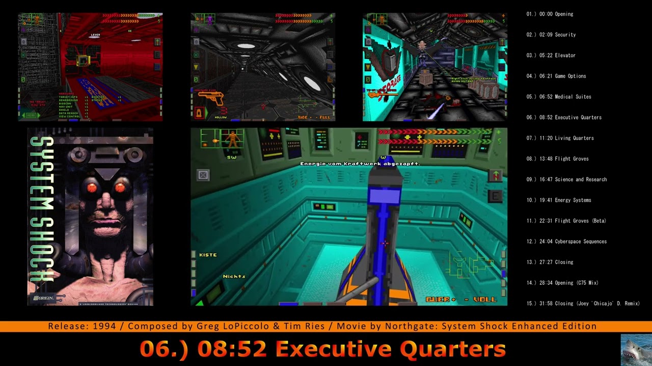 SYSTEM SHOCK 1 OST [Full] OFFICIAL GAME SOUNDTRACK