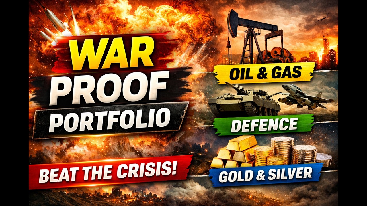 How to Protect Your Portfolio During War | Oil, Defence, Gold & Silver Explained