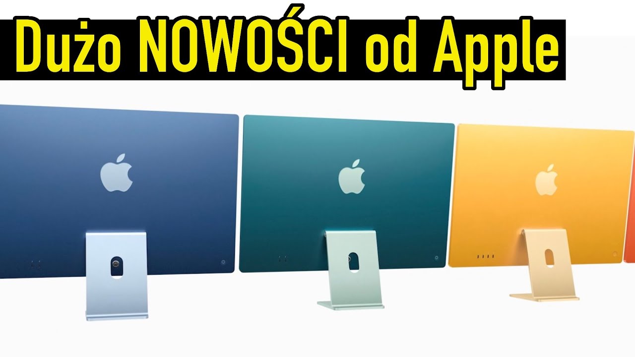 Apple iMac M1, AirTag, iPad Pro M1, Apple TV 4K A12