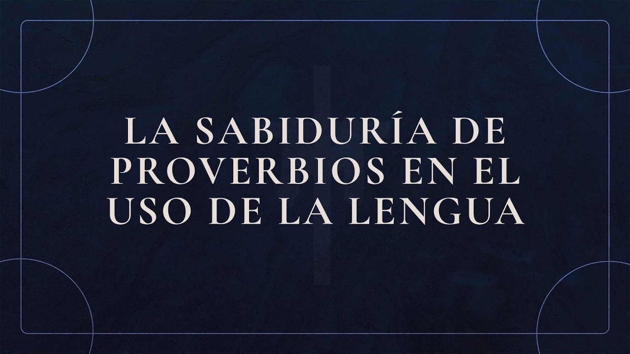 Perlas de sabiduría libro de Proverbios | La sabiduría en el uso de la lengua | Rafael Alcántara