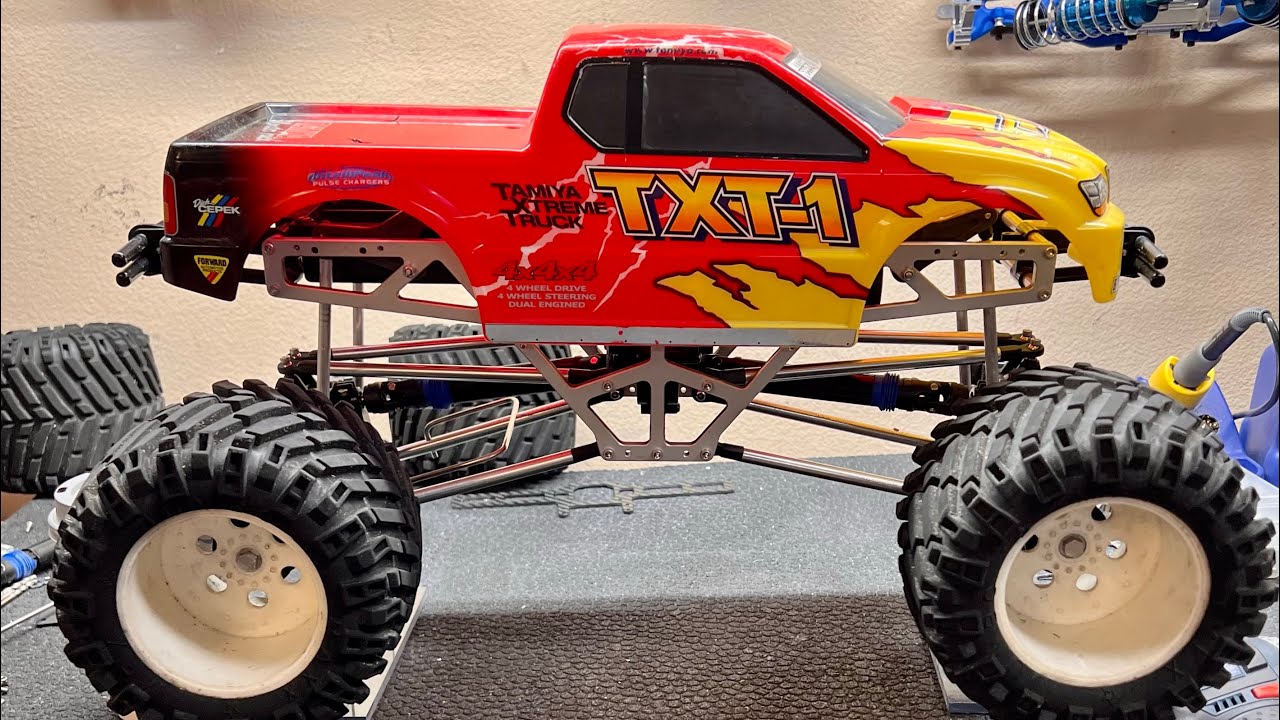 Will this Tamiya TXT ever be finished?! #underconstruction #indotime #eventually #crcmt #tamiya