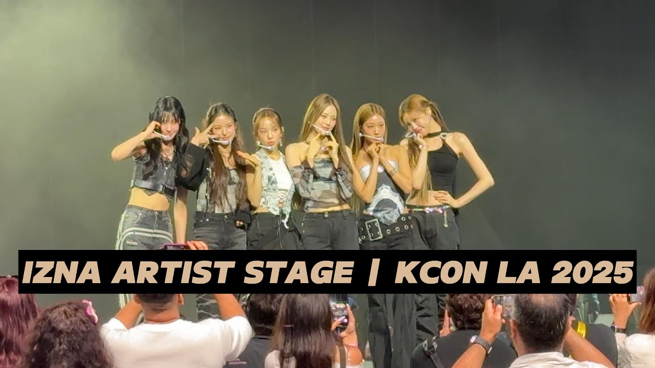 [4K] IZNA Artist Stage Full | KCON LA 2025
