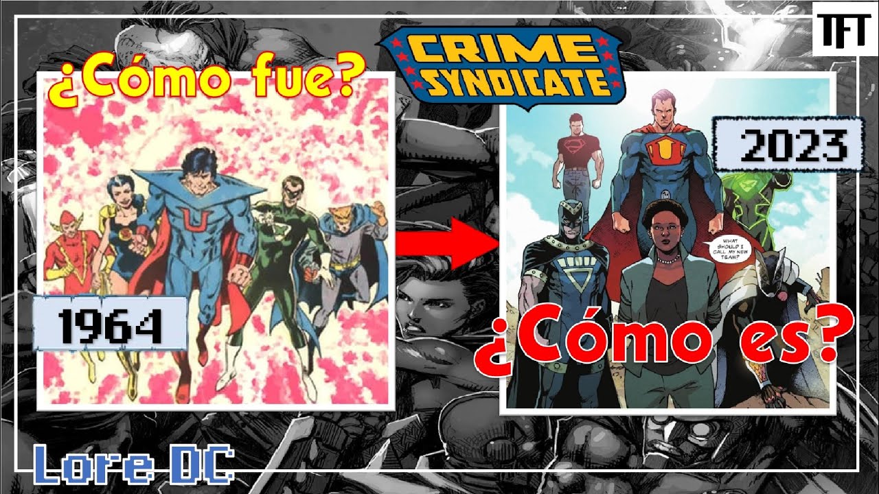 Origen y EVOLUCIÓN📈 del SINDICATO DEL CRIMEN😈 || Lore DC📚