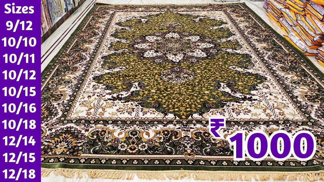 Charminar Complete Home Decor Handlooms Market ₹1000 Imported Shaneel Turkish Carpets Bedroom Runner