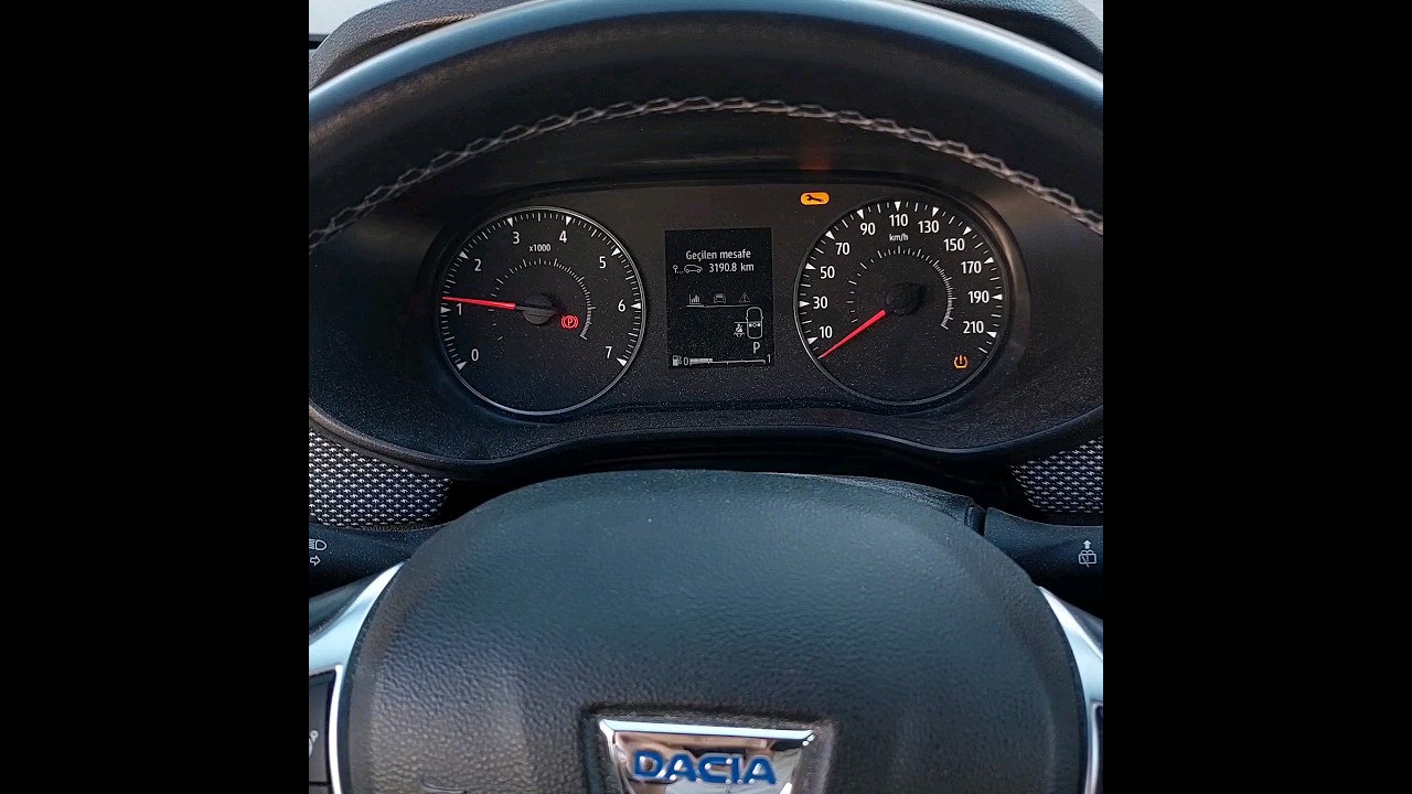 Dacia Sandero Lastik Basın&ccedil; Uyarısı Resetleme #reset reset