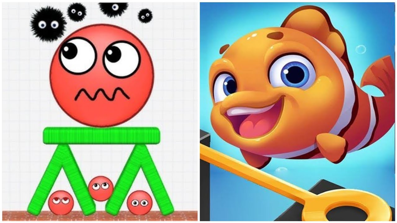 Happy Glass Puzzle VS Save The Fish Teaser Logic Puzzle Double Challenge New Level Guide!