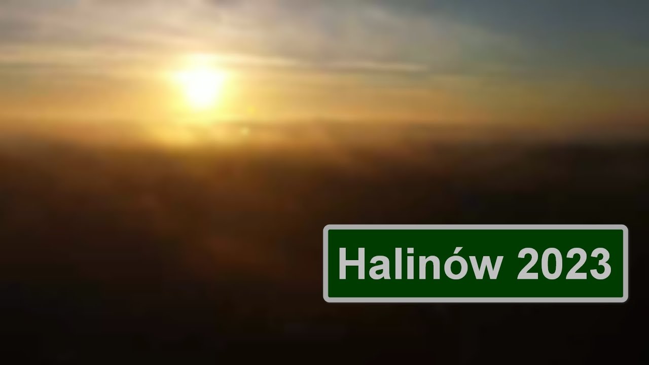 Halin&oacute;w  z drona.