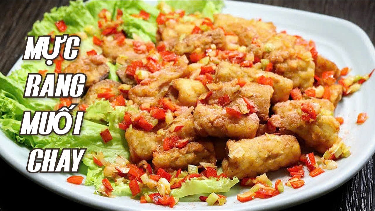 Mực Rang Muối Chay - Món Chay Đãi Tiệc Vừa Ngon Vừa Dễ Làm.