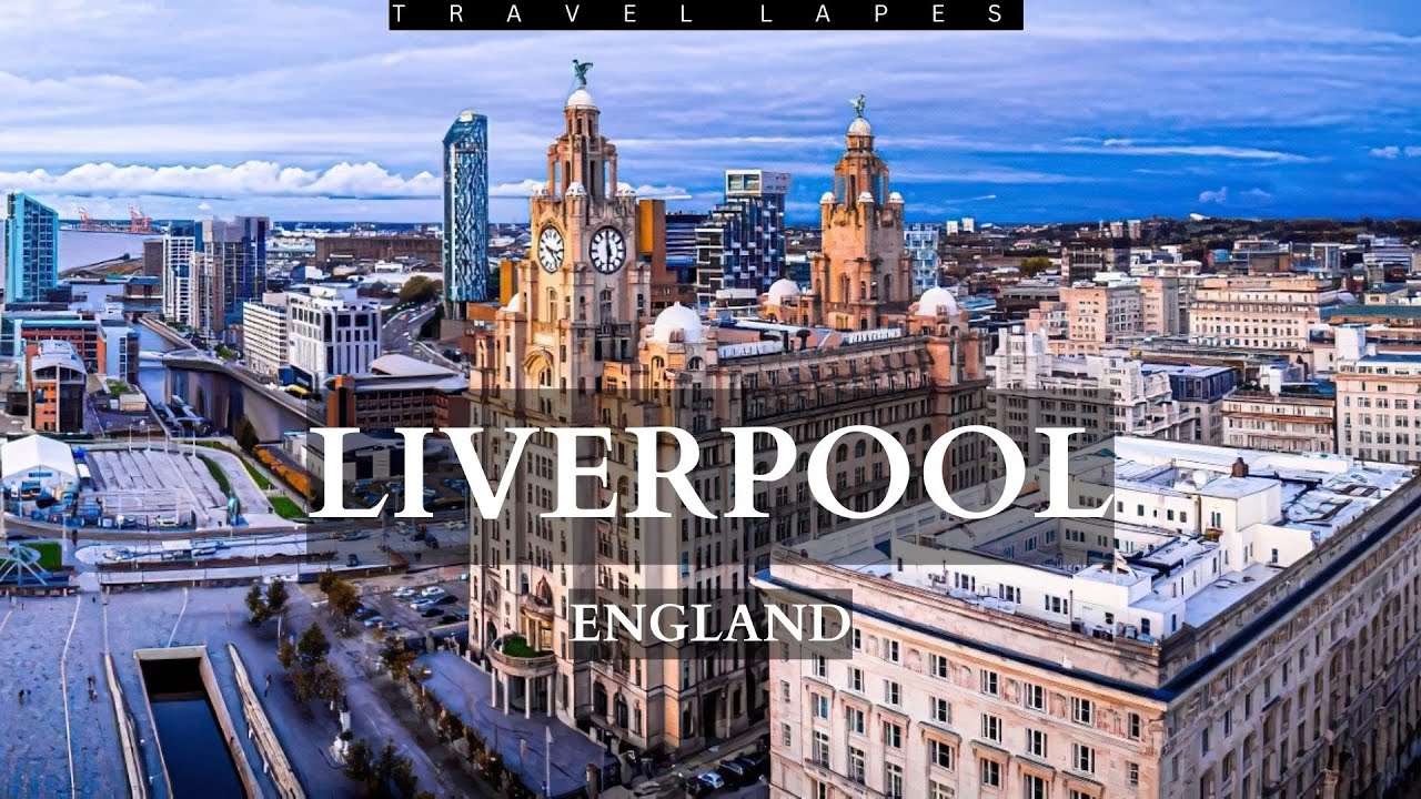 Liverpool City in England | Liverpool is the most beautiful city in the world | By drone |