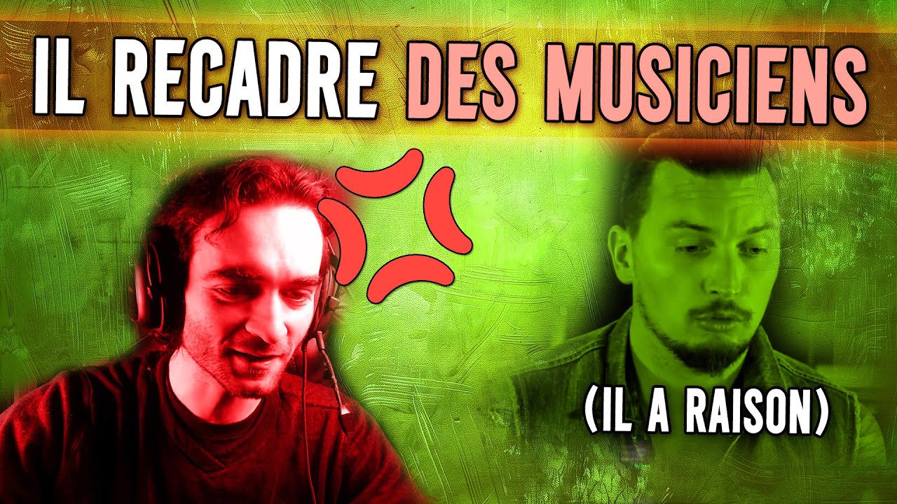 Ce CHANTEUR RECADRE SÈCHEMENT des MUSICIENS (il a raison) | React Metal VS Tournament 3.2