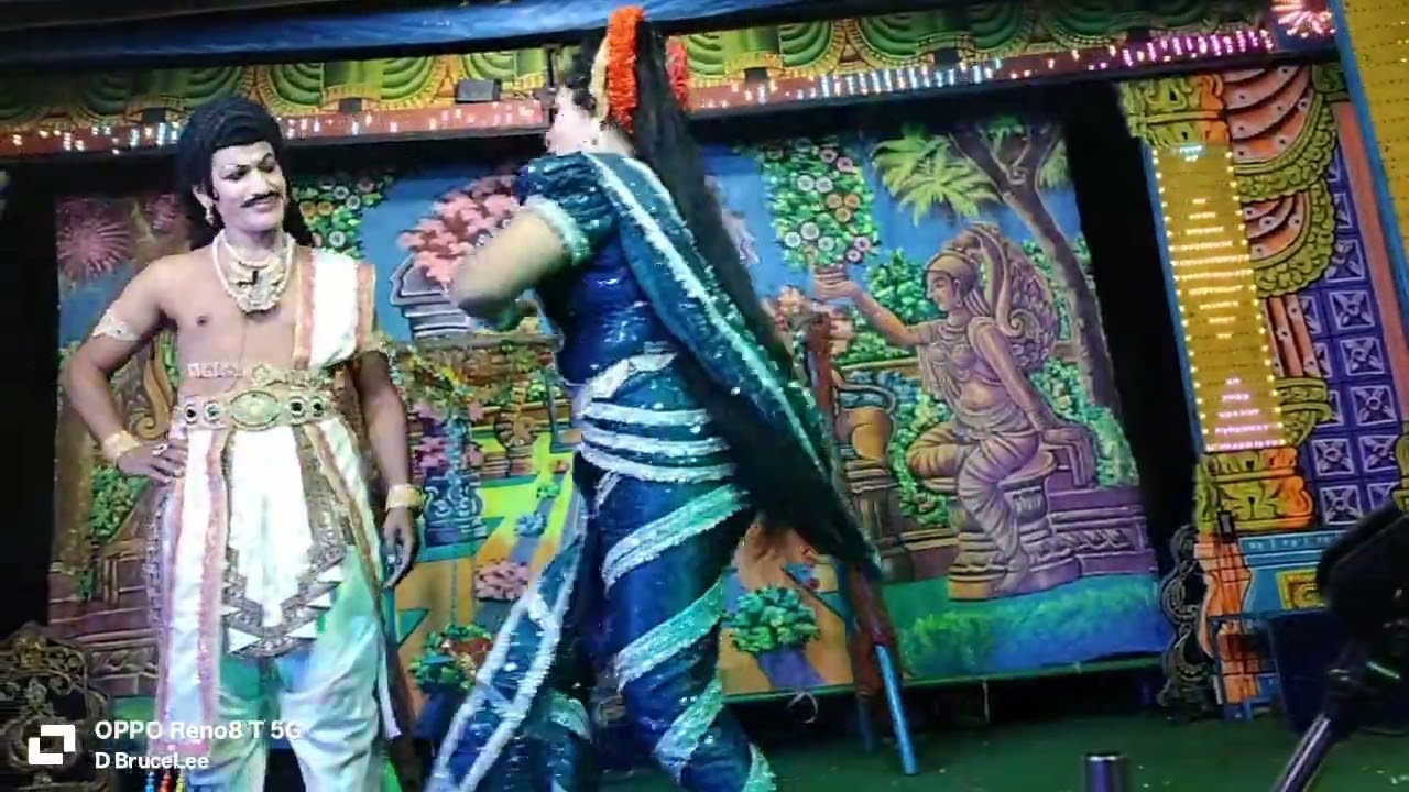 ಕುರುಕ್ಷೇತ್ರ ನಾಟಕ ಅಭಿಮನ್ಯುವಿನ ಪಾತ್ರ. ಉತ್ತರೆ ಶೃತಿ. ಬೆಂಗಳೂರು