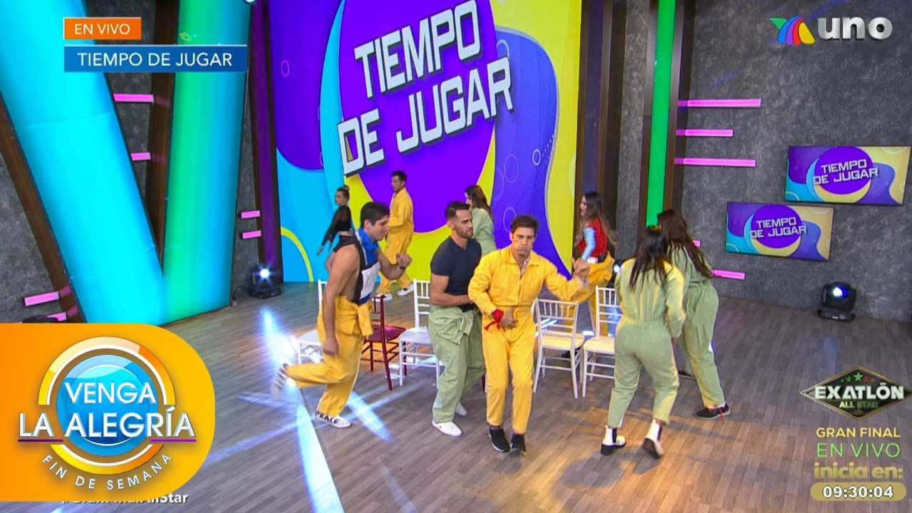 ¡Risas, diversión y caídas se vivieron en el juego de las sillas! | Venga La Alegría