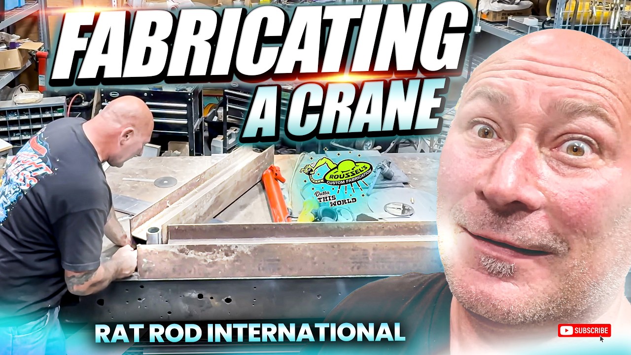1956 RAT ROD International: Ян Руссель НАЧИНАЕТ строительство крана: мечта всей жизни &ndash; строить