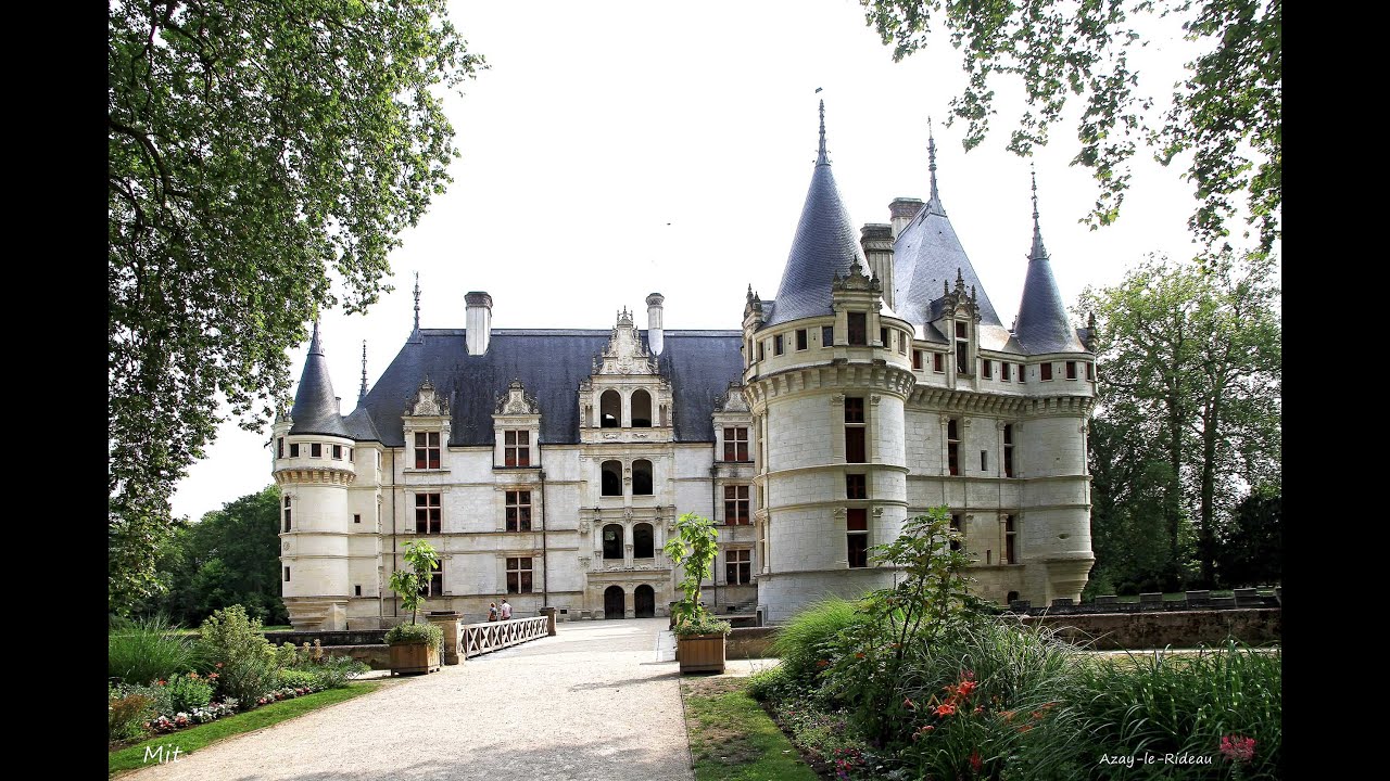 Châteaux, d'Ussé et Azay le Rideau
