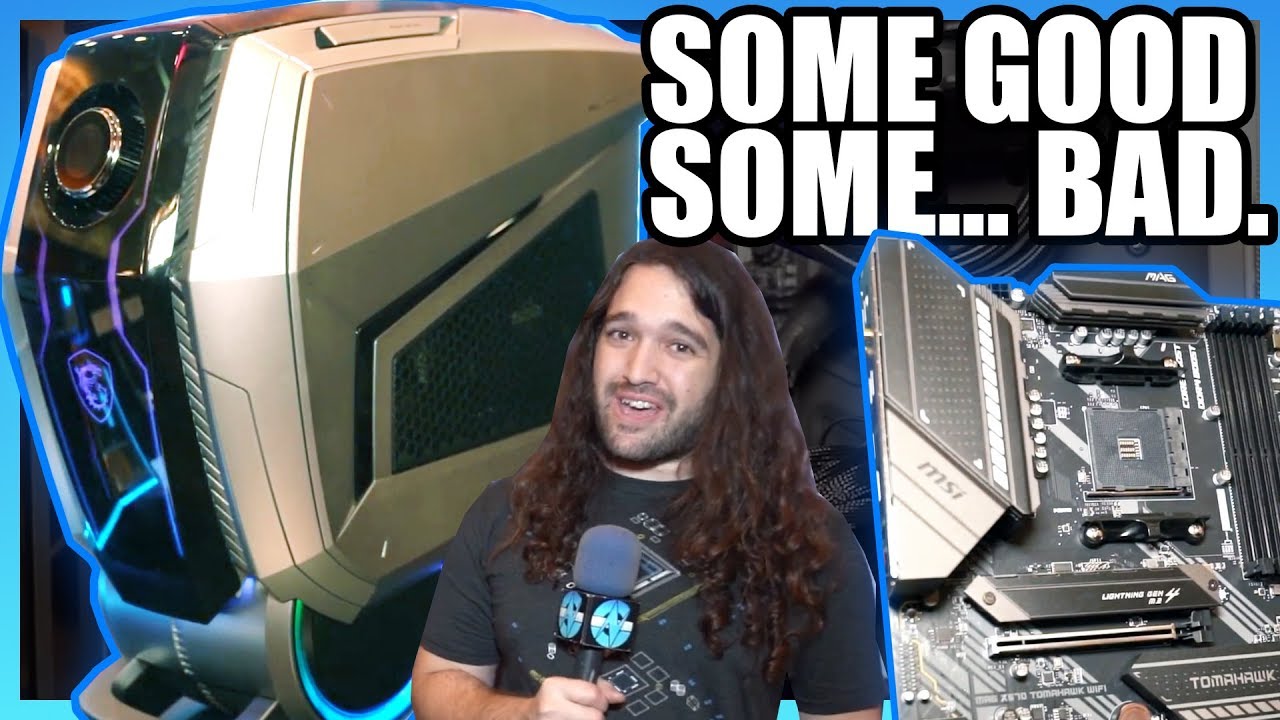 AMD B550 Timeline, New Tomahawk, & MSI's Attempt at Cases, Coolers