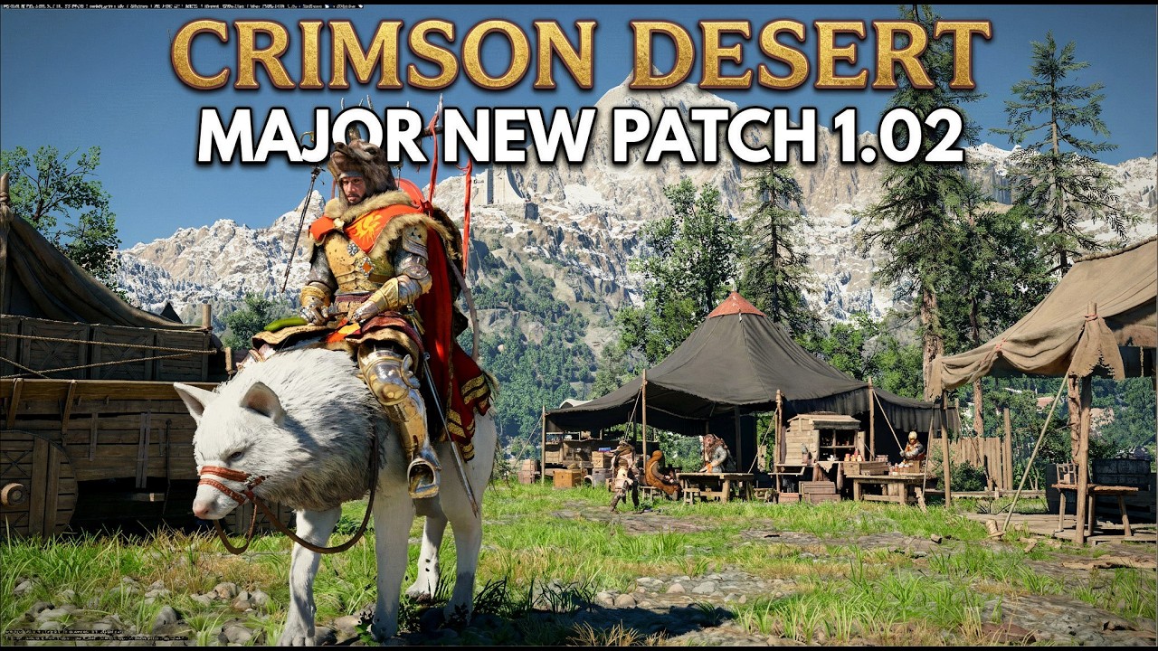 Crimson Desert | Massive Patch 1.02 | RR Improved Greatly - Classic Movement is Back | More Storage