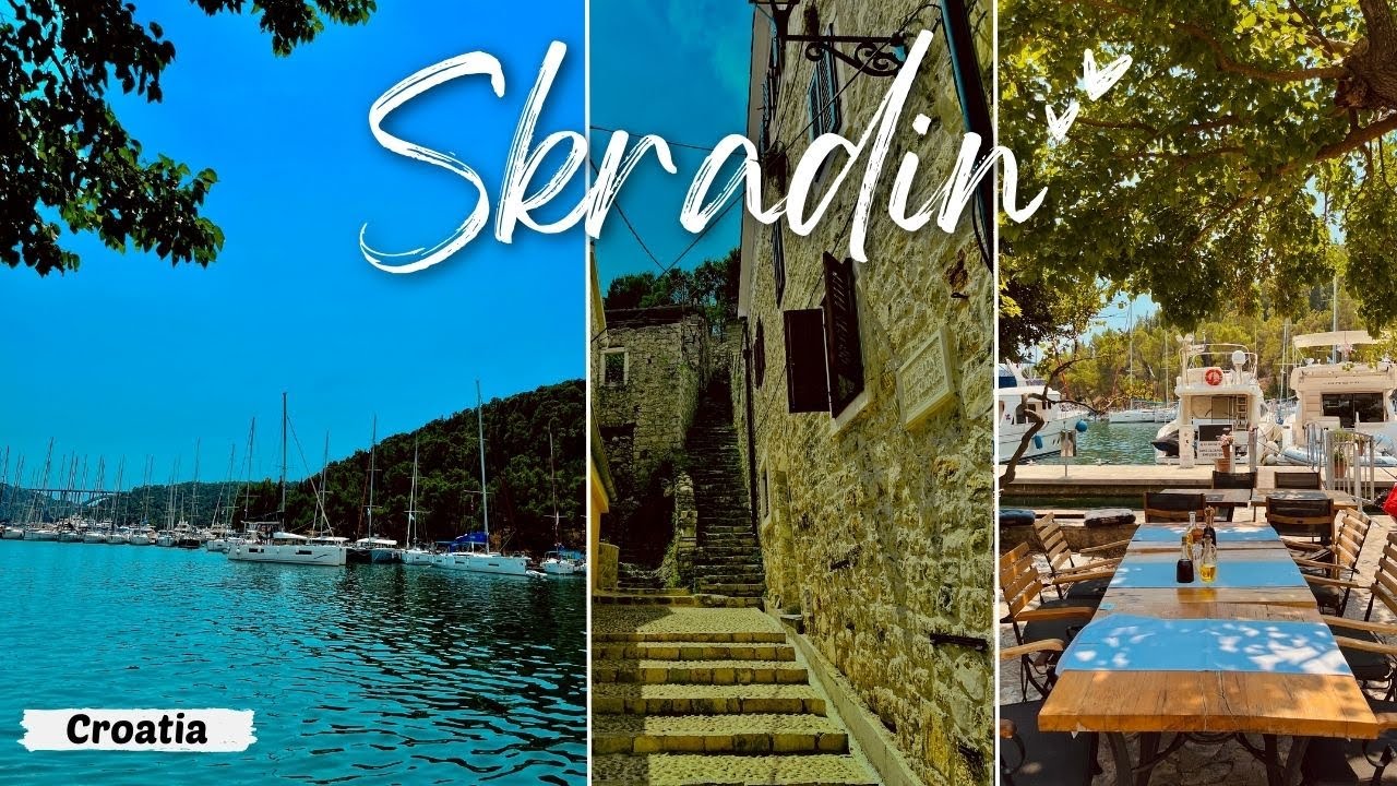 Skradin, Croatia 🇭🇷 - Walking Tour 4K