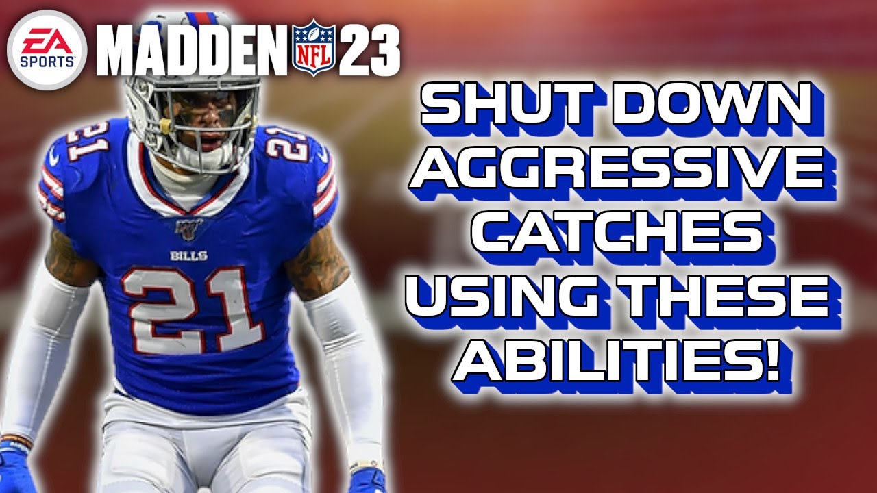 HOW TO SHUTDOWN AGGRESSIVE CATCHES!(kinda) - Madden 23 Tips!