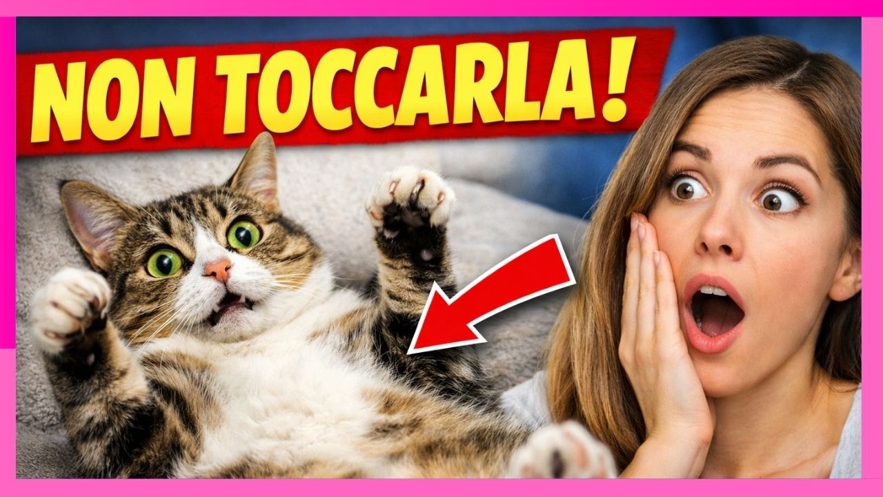 Quando il gatto mostra la pancia… NON è quello che pensi