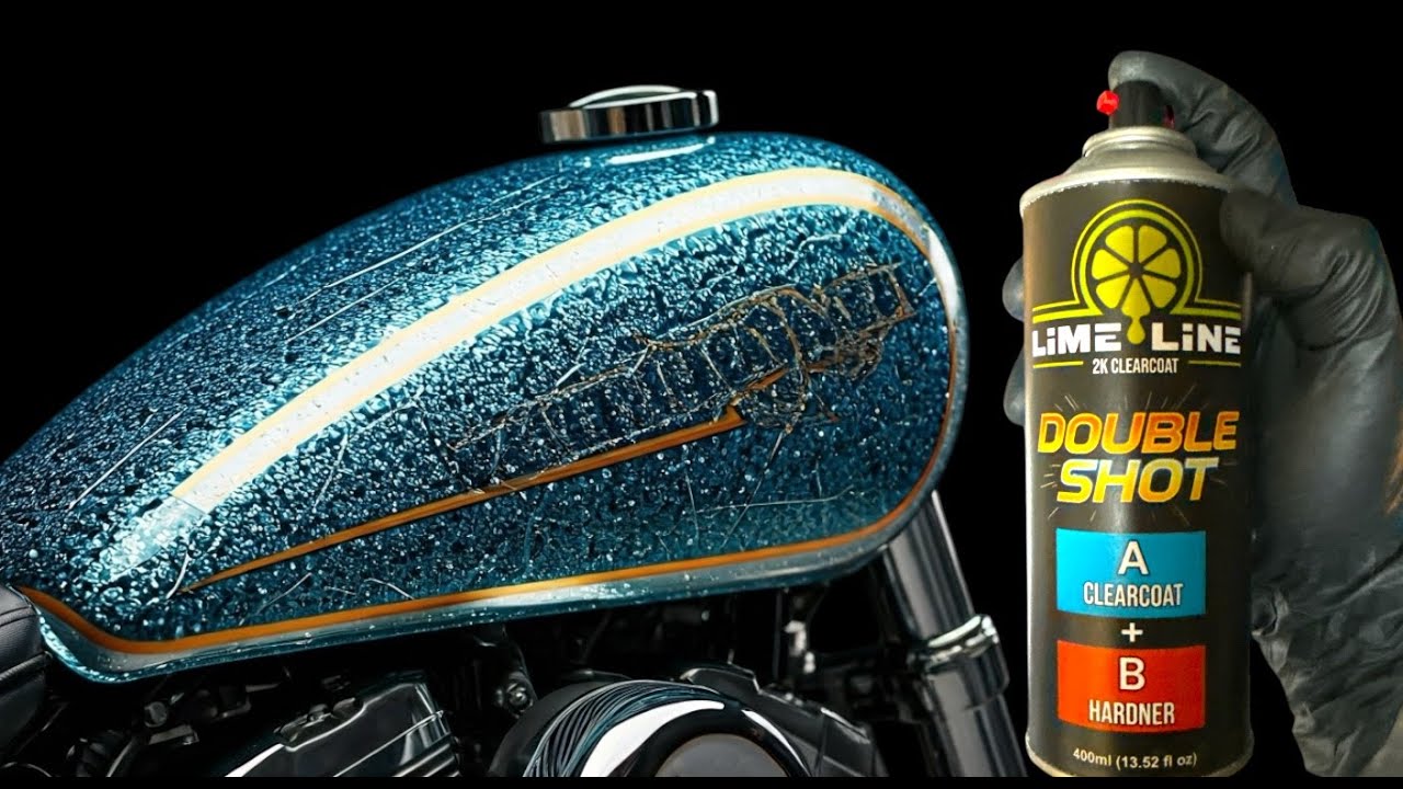 LiME LiNE Double Shot 2K Clearcoat: Custom Metal Flake Paint Job