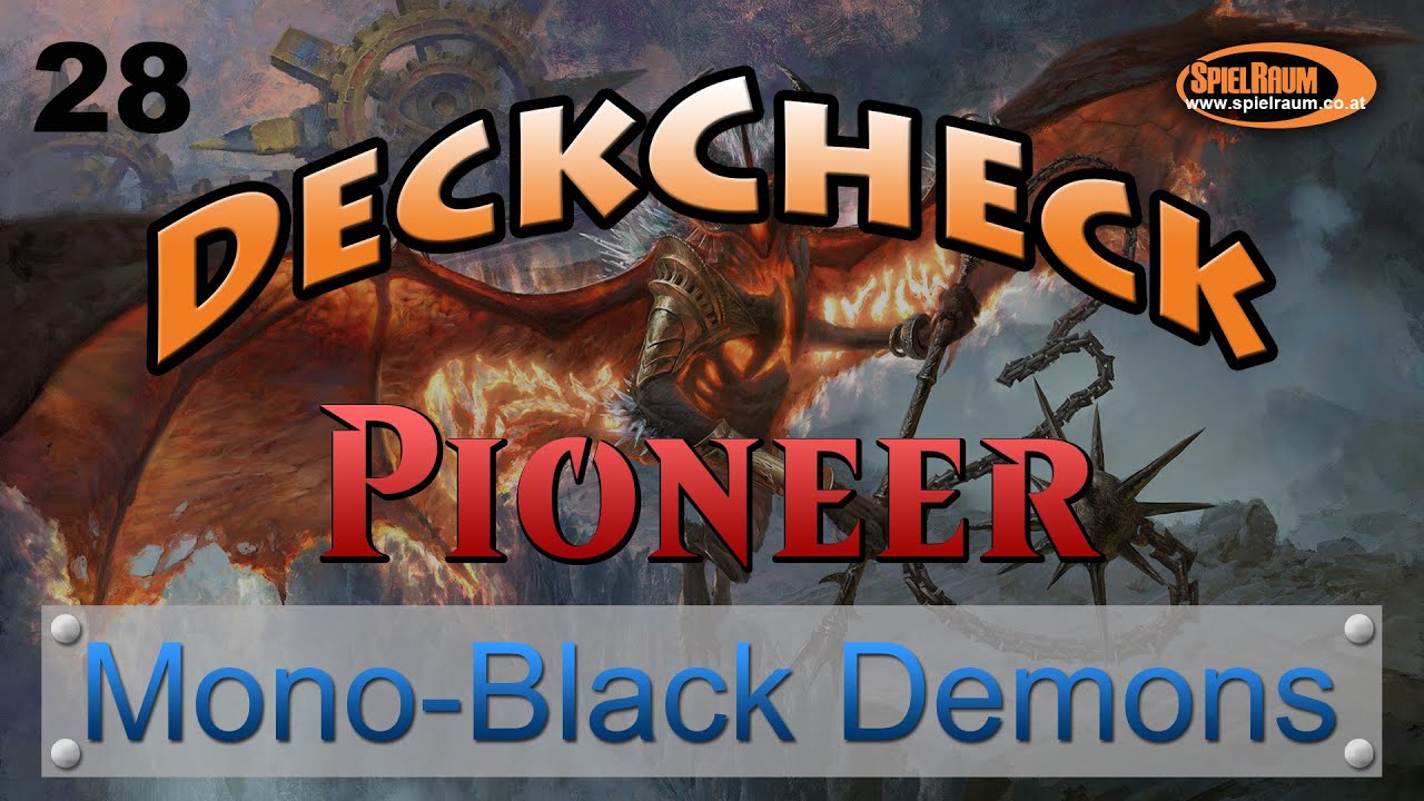 Mono-Black Demons - Pioneer DeckCheck - 28 - SpielRaum [Deutsch]