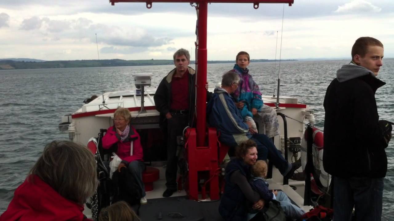 Feuerl&ouml;schboot FF Konstanz in voller Fahrt