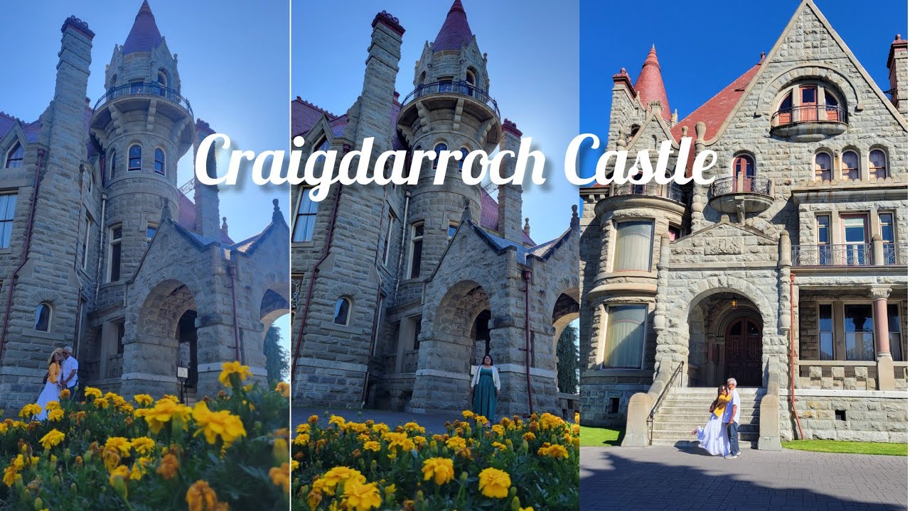Touring Craigdarroch Castle, Robert Dunsmuir, in Victoria BC Canada