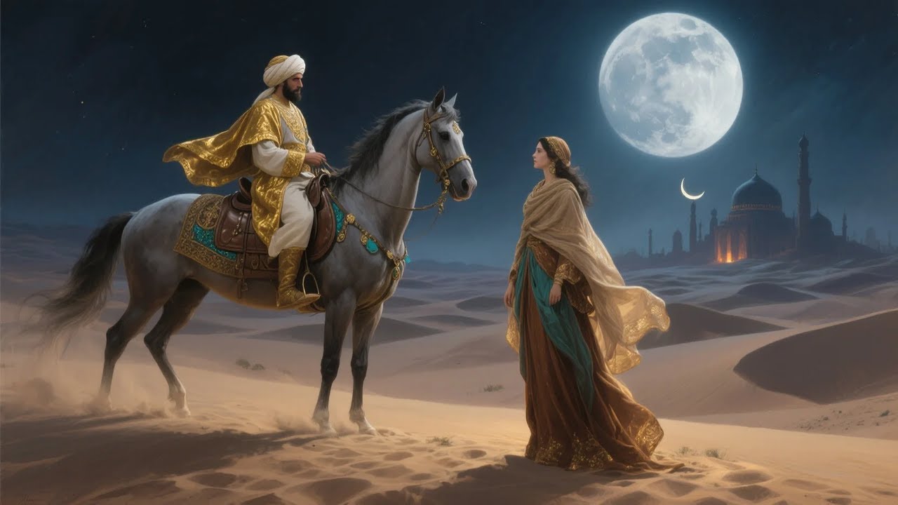قصة الحطّاب الفقير الذي وجد صندوق ذهب في الصحراء لكن التاجر الطمّاع حاول خداعه فجاء عدل الله