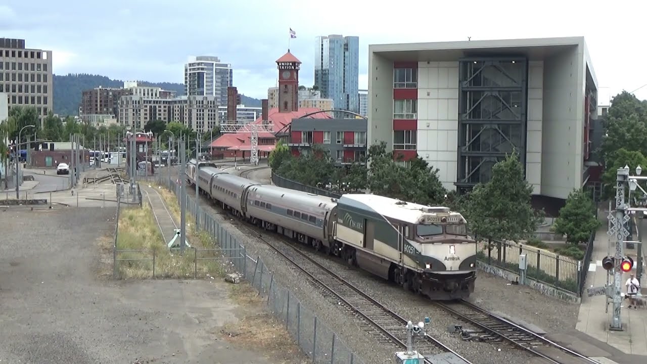 Railfanning Around Portland OR Featuring Amtrak, WES, & PNWR August 2025