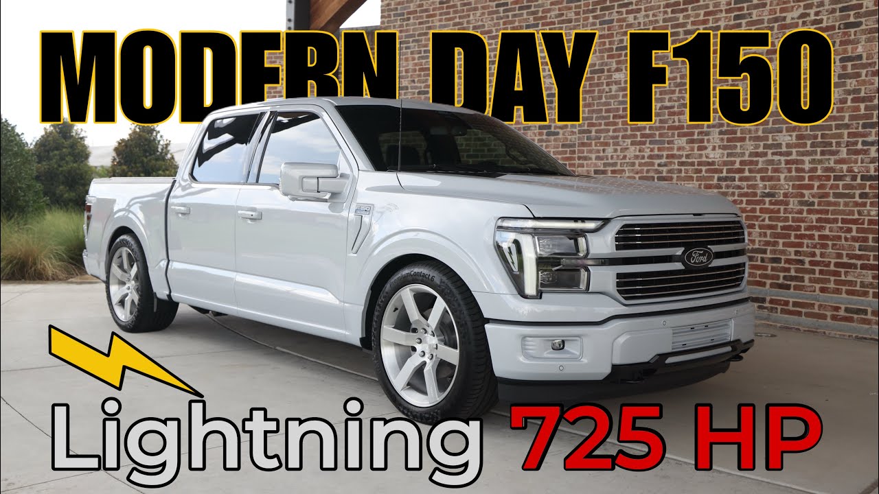 The REAL Modern Day F150 Lightning | Four Doors & 725 Horsepower 2025 Akins Ford F150