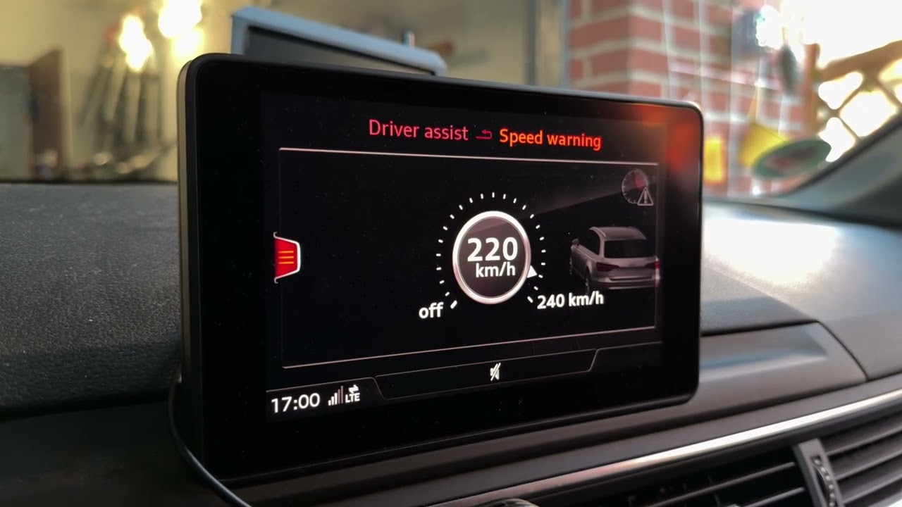 How to adjust your driver assist system using the MMI Audi A4 / S4 Avant DIY