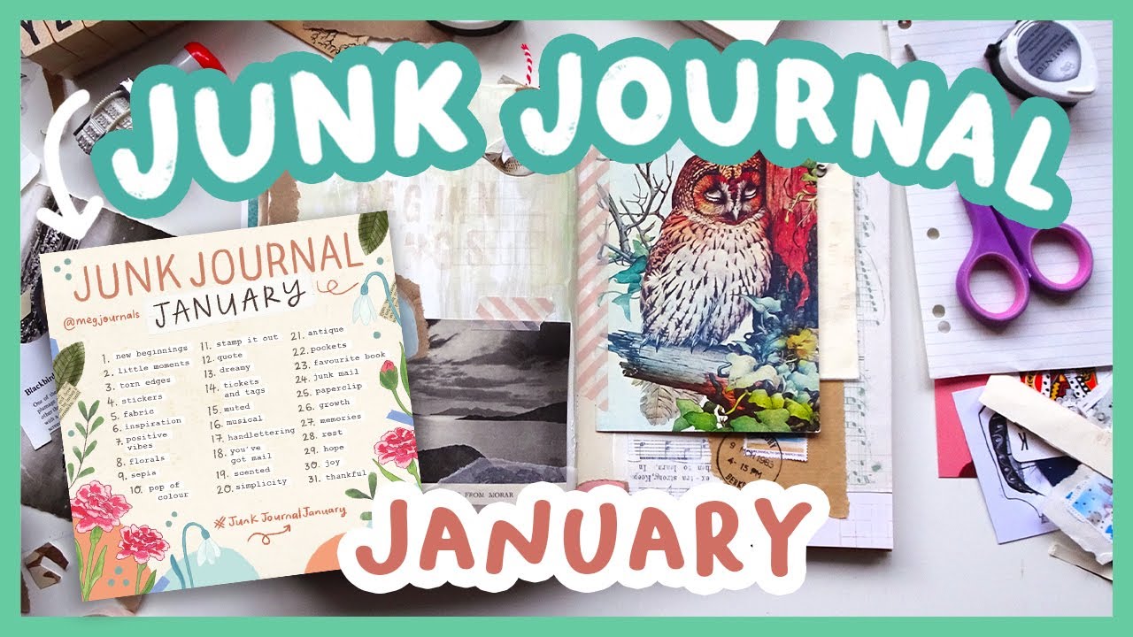 My favourite junk journal technique 🖌️ 