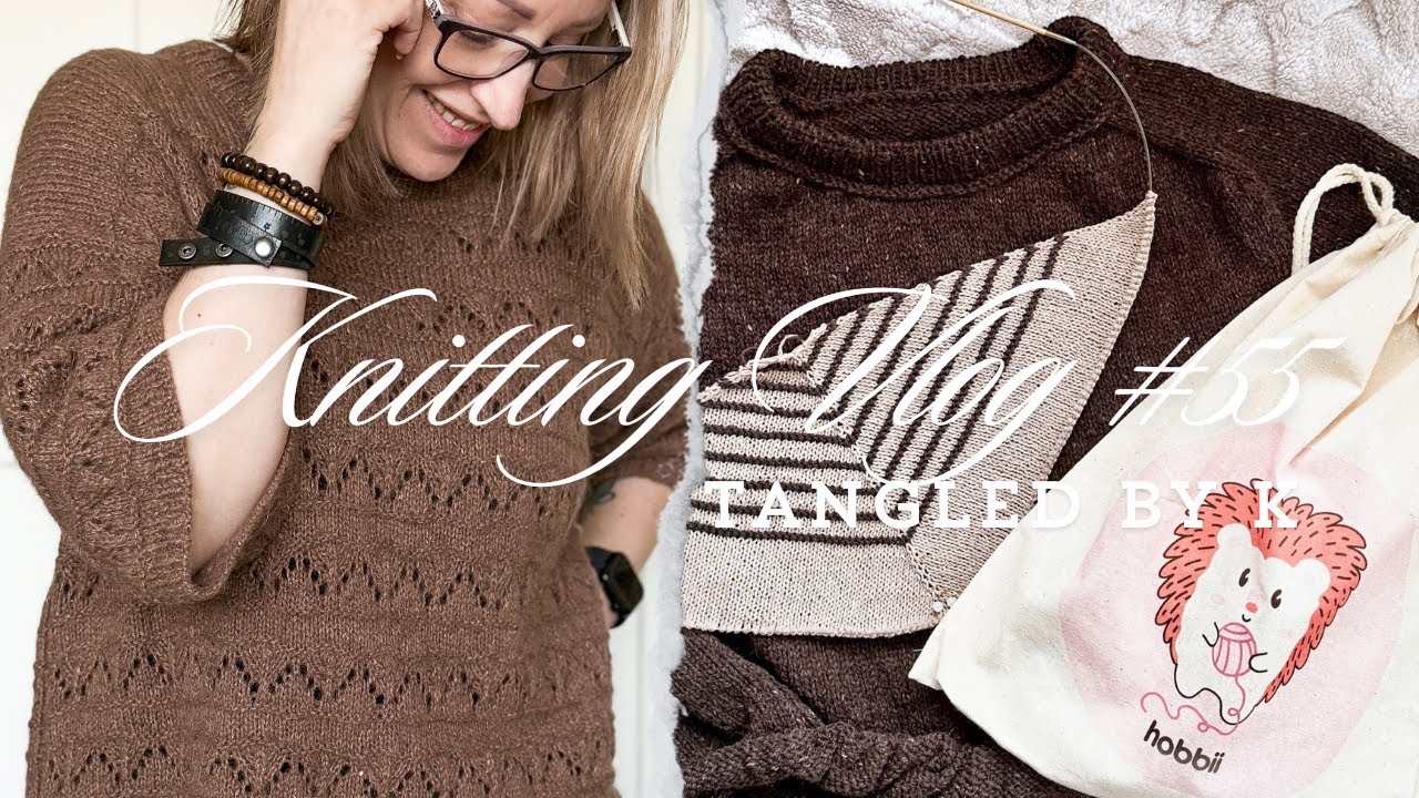 Sweter czy koszulka- April Tee | Dziewiarskie przydasie | Co nowego na drutach? | Knitting podcast