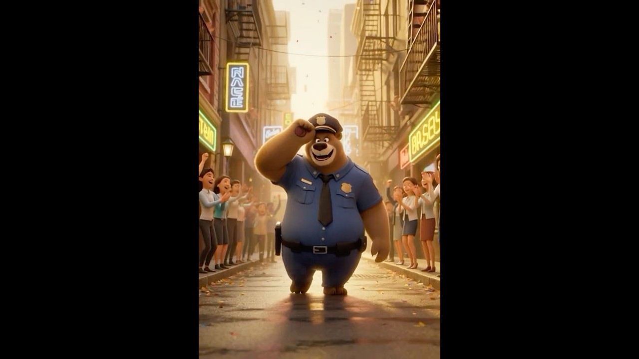 इस्नपेक्टर भालू के सुरक्षित शहर में चोरी/heroic bear  