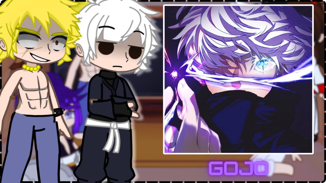 Jigokuraku React to Satoru Gojo - TikTok - Gacha React