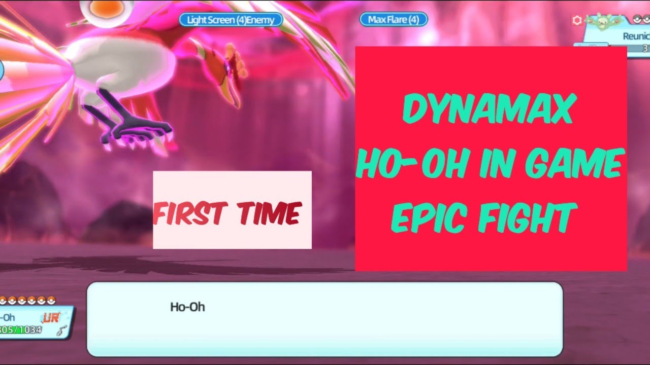 Dynamax Ho-OH strongest Pokemon