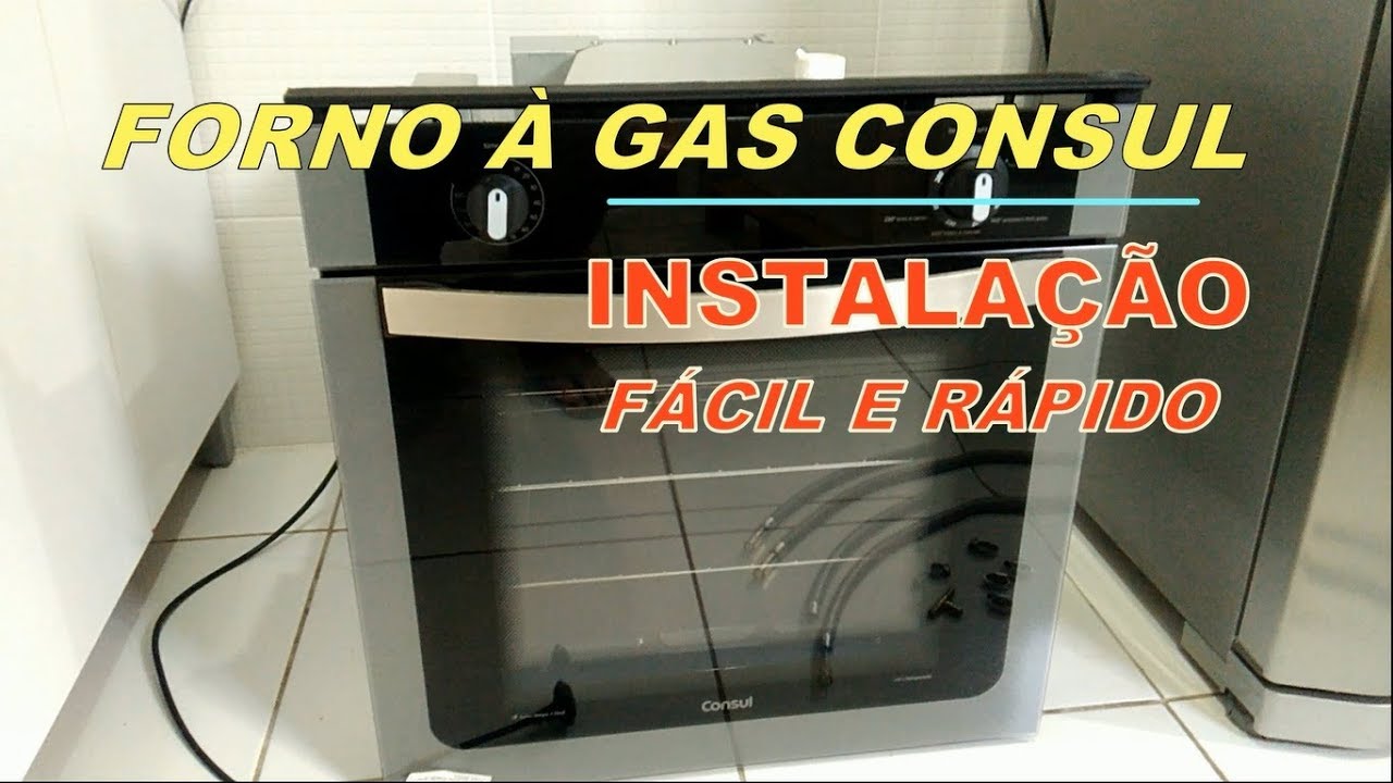 Consul Built-in Gas Oven - Grill and Sound Timer (Easy Installation)