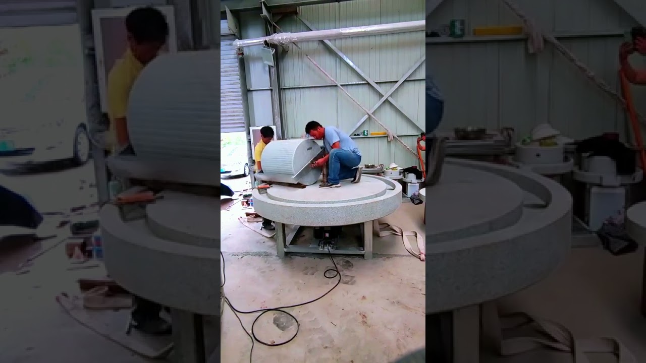 Electric grain stone grinder- Good tools and machinery make work easy