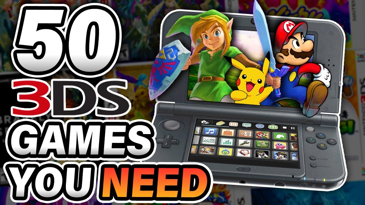 50 игр для Nintendo 3DS, которые вам нужны!