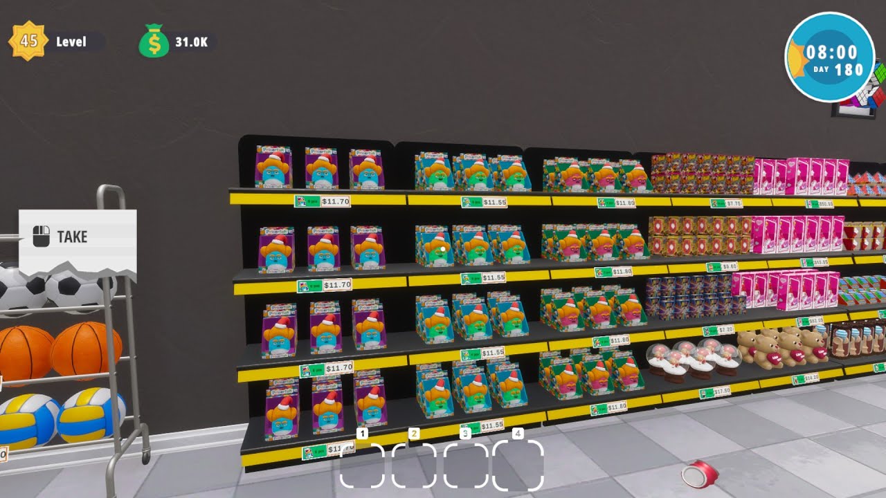 Toy Shop Simulator - Day 175 - 180  level  44  - 45  - Ep 50  / No Commentary