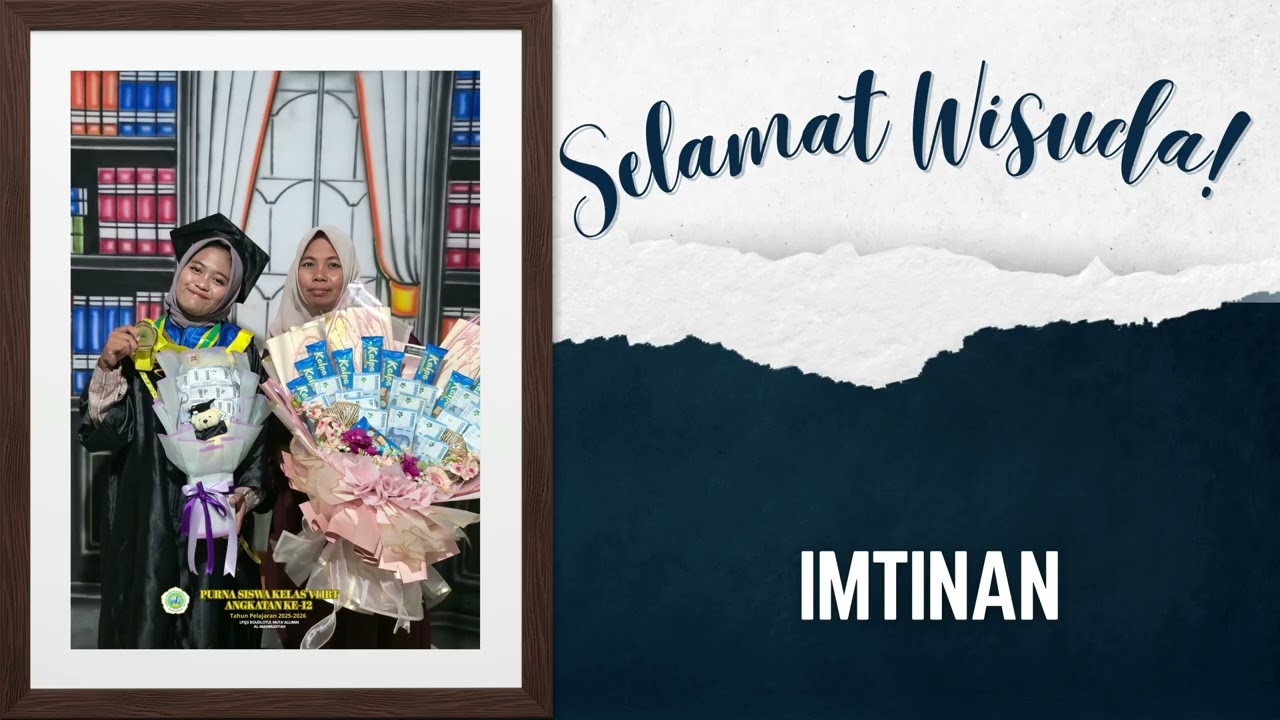 MEMORI WISUDA KELAS 6