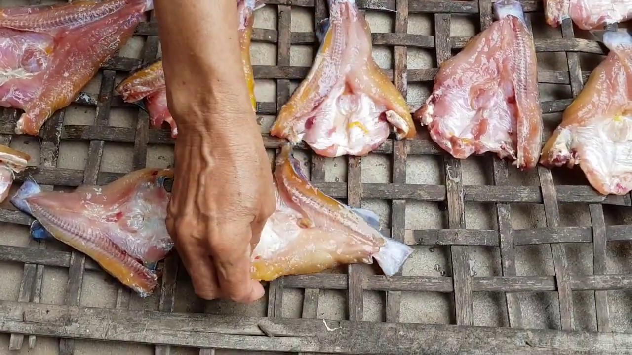 How To Make Dried Fish - Cambodian Recipe.
