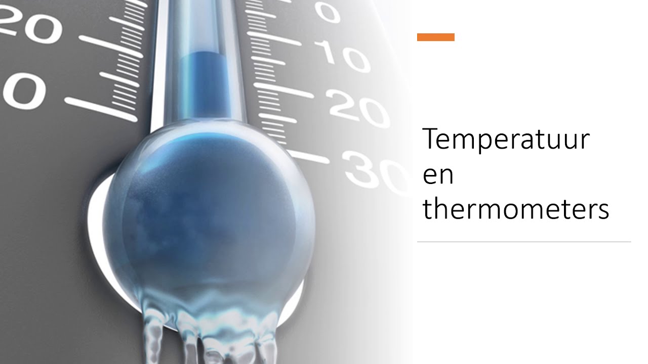 Thermometer en temperatuur