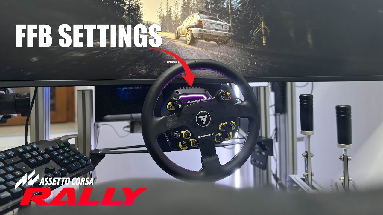 MON SETUP FFB sur Assetto Corsa Rally !
