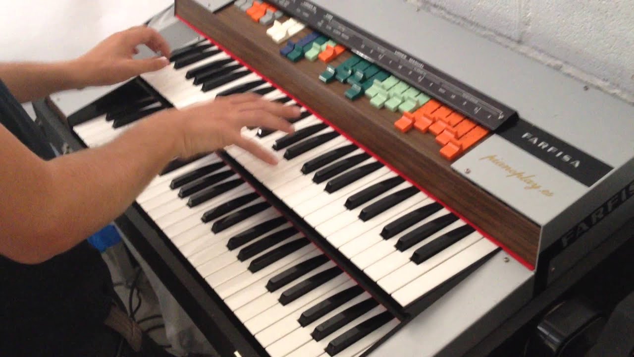 black is black -   FARFISA VIP 233