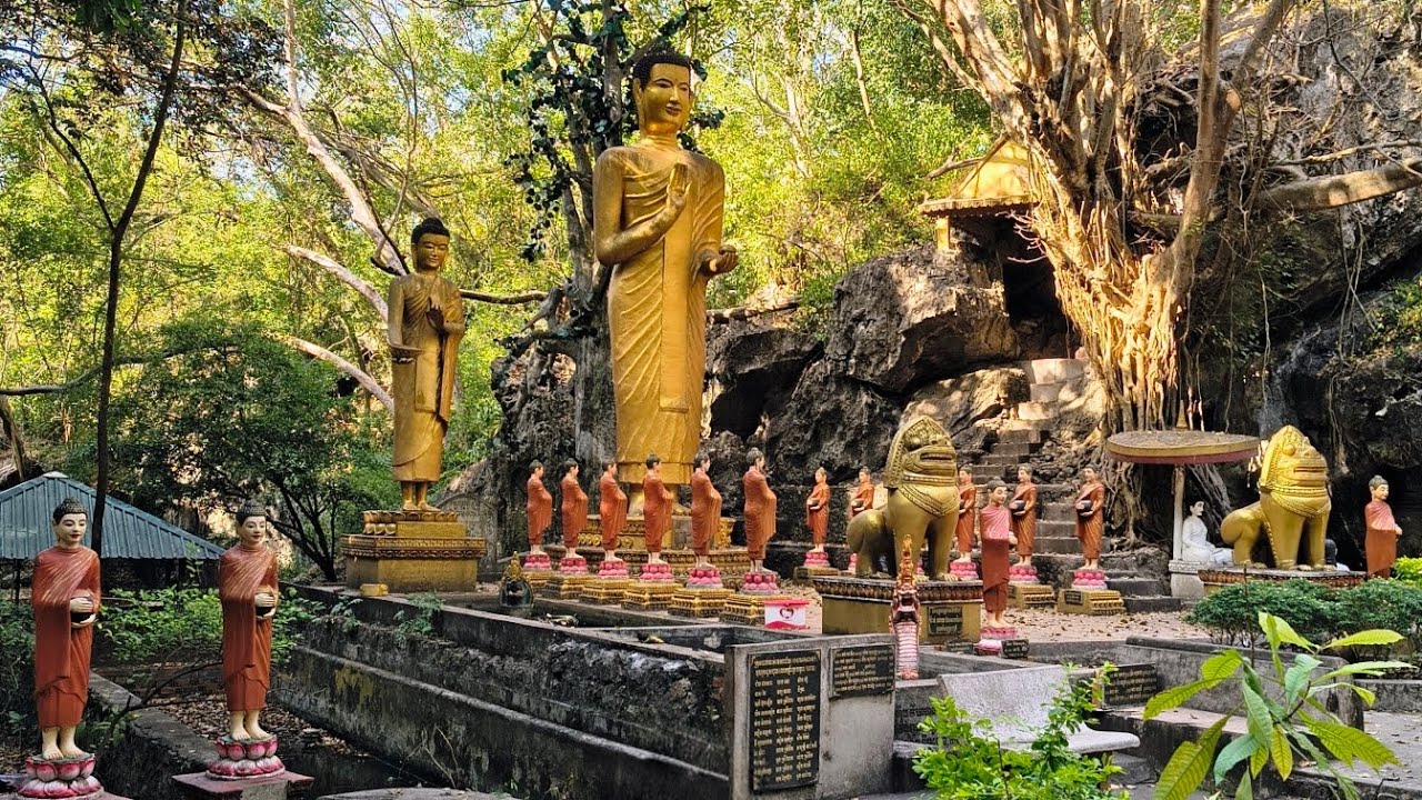 Pkar Slar Cave Sampov Mountain Battambang 🇰🇭