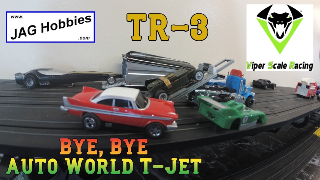 Jag Hobbies TR 3 Christine Upgrade Auto World Thunder Jet T-Jet Viper VSR