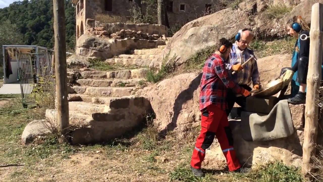 World Peace Bowl hammering